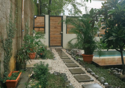 casa selva - entrance & pool access